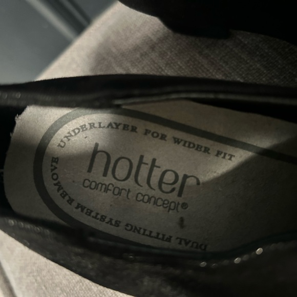 Hotter Olga Women's Black Shoes / Size 5.5 - Picture 9 of 9